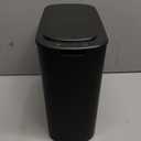 TIPGO Automatic Motion Sensor Bathroom Trash Can with Lid, 2.6 Gallon Touchless Trash Bin, Smart Garbage Can Plastic Slim Wastebasket for Bedroom, Office, Dorm (Black)