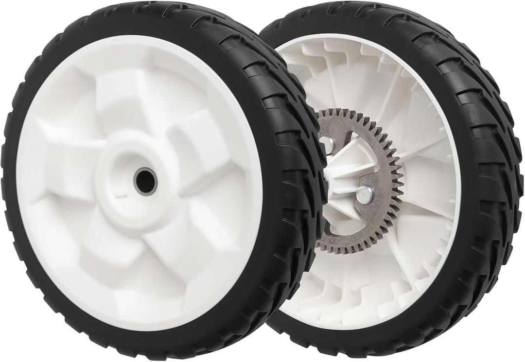137-4835 8" Rear Drive Wheels, 119-3822 Mower Wheels for 22" Recycler Lawn Mower, Compatible with Toro 20332 20333 20334 20337 20372 20373 20374 20955 20958 21762 21763 21764, 2 Pack