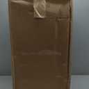 simplehuman 50 Liter / 13 Gallon Semi-Round Kitchen Step Trash Can with Secure Slide Lock, Black Plastic