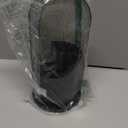 Multifunctional Rotating Toothbrush Holders with Sliding Lid, The 3-Slot Bathroom Countertop Vanity Organizer Perfect for Tooth Brush, Toothpaste, and Makeup Brushes Holder Storage (Black)