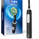 OralB Pro 1000 Rechargeable Electric Toothbrush, Black