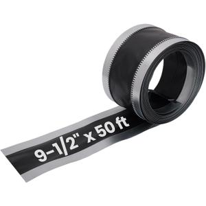 Vinyl Flexible Duct Connector 9-1/2 x 50 ft PVC and Steel HVAC Ventilation Ducting, Heavy Duty Building Supplies for Home Improvement HVAC Duct Work
