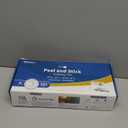 Art3d 102-Piece Peel and Stick Wall Tile for Kitchen Backsplash, Bathroom, Fireplace, 3in.  6in. Stick on Subway Tile, Glossy White