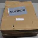 5-Piece Rattan Christmas Tree Collar - 24" Rustic Farmhouse Tree Skirt- Xmas Tree Base Cover for Christmas Decoration- Woven Holiday Tree Ring Accessory for Home, Living Room (Black Wash, 24 in)