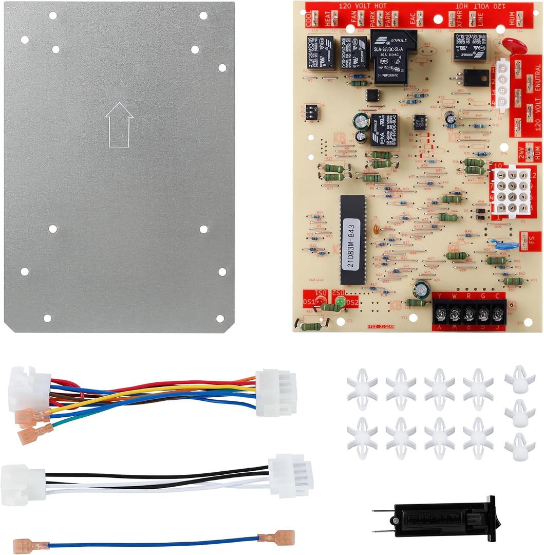 21D83M-843 32M8801 83M00 24L8501 Furnace Control Circuit Board Compatible with Lennox and White Rodgers models, Replace 10M9301 12L6901 56L8401