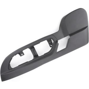 Driver Seat Switch Bezel Seat Track Cover Trim Compatible with Chevrolet Chevy Traverse for GMC Acadia for Buick Enclave 2009-2017 Replaces 25941769 (Black)