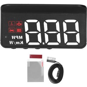 Car Windshield Speedometer Gauge,OBD2 HUD Head Up Display Windshield Projector