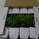 Der Rose 8 Pack Fake Plants Small Artificial Faux Potted Plants for Home Office Farmhouse Bathroom Bedroom Decor Indoor (Green)