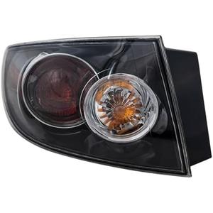 New Driver Side Tail Light Compatible with Mazda 3 2007-2009, MA2800136
