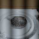 WUZUPS Chandelier Rustic Farmhouse Industrial Round Ceiling Pendant LED Light Fixture with Clear Glass Shades for Dining Room Kitchen Island Foyer Entryway, H 17" x W 13.4", E26 Base, Brushed Nickel