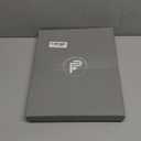 Forevermore Portfolios Padfolio Binder - Professional Faux Leather Travel Organizer Pouch for Tablet, Documents, Presentation Folders, Zipper Closure, Notepad - Black