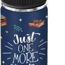 Book 18oz Water Bottle Stainless Steel Tumbler, Reusable Leak proof Anti Slip Boot Mug, Christmas Birthday Gift for Women Book Lovers