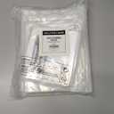 400 Industrial Strong Clear Poly Bag Combo Set - 100 Bags Per Size - 6x9, 8x10, 9x12, 11x14 - Super Strong Seal with Suffocation Warning