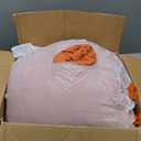 Bedsure King Size Comforter Set - 7 Pieces Burnt Orange King Bedding Set for All Seasons, Boho Contrasting Design Bed in a Bag with Comforter, Sheets, Pillowcases & Shams