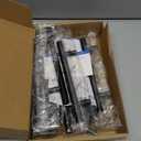 Ravinte 10 Pack 6-3/8 inch Cabinet Pulls Matte Black Stainless Steel Kitchen Cupboard Handles Cabinet Handles 4 Hole Center