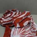 Jetec 9 Pcs 24 Inch 16 Inch Giant Inflatable Christmas Balls Ornaments Large PVC Inflatable Ball Decorations for Xmas Tree Holiday Yard Lawn Porch Outdoor (Red and White, Candy Cane)