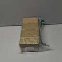 Tbestmax 3 Pack Qtips Dispenser - Bathroom Organizers and Storage Containers, Plastic Apothecary Jars with Gold Lids for Cotton Ball Swab Round Pads, Floss - Gold