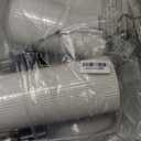 23" Ceramic Table Lamp Set of 2, 3-Level Dimmable Farmhouse Bedside Lamps for Bedroom, Nightstand Lamps for Living Room, Rustic End Table Desk Lamps with Rocker Switch, LED Bulb Included