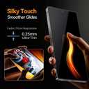 X-it 3-Pack HD Screen Protector for Samsung Galaxy S25 Ultra, [100% Fingerprint Unlock], 9H+ Tempered Glass, [Automatic dust Removal], 10x Military Protection, [Bubble-Free], Case Friendly (Clear)