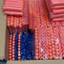 Compatible with Nerf Darts Bullets - 1000 PCS Darts Refill Pack Compatible with Nerf N-Strike Elite Series Guns Party Supplies, Universal Dart Ammo Pack for Toy Gun with Storage Bag (Red and Blue)