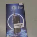 Rtauys M5 Sonic Electric Toothbrush for Adults and Kids - Rechargeable Electric Toothbrush Kids Ages 12+ and Adults with 8 Brush Heads & Travel Case, 120 Days Battery Life - Pink