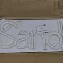 JFY Designs Wooden Decorative Signs & Plaques 20 x10 Inch - Artistic Medallion Hanging Panel, Carved Wood Art for Home, Office or any Living Space, Timeless Wall Dcor - Sand