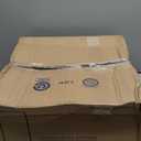 Klear Vu Omega Non-Slip Chair Cushions, Assembled in USA, U-Shaped Skid-Proof Seat Pads for Dining Room, Kitchen, Office, 15"x16", 4 Pack, Gingham Black 4 Count