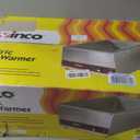 Winco FW-S500 Commercial Portable Steam Table Food Warmer 120V 1200W,Stainless Steel,Large