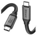 Silkland USB 4 Cable [USBIF Certified] for Thunderbolt 4 Cable 3.3FT, 40Gbps Data Sync, 8K/5K@60Hz, 240W, USB C Thunderbolt Cable 1M, Compatible for MacBook, SSD, iPhone 17/16, Docking, eGPU, Monitor