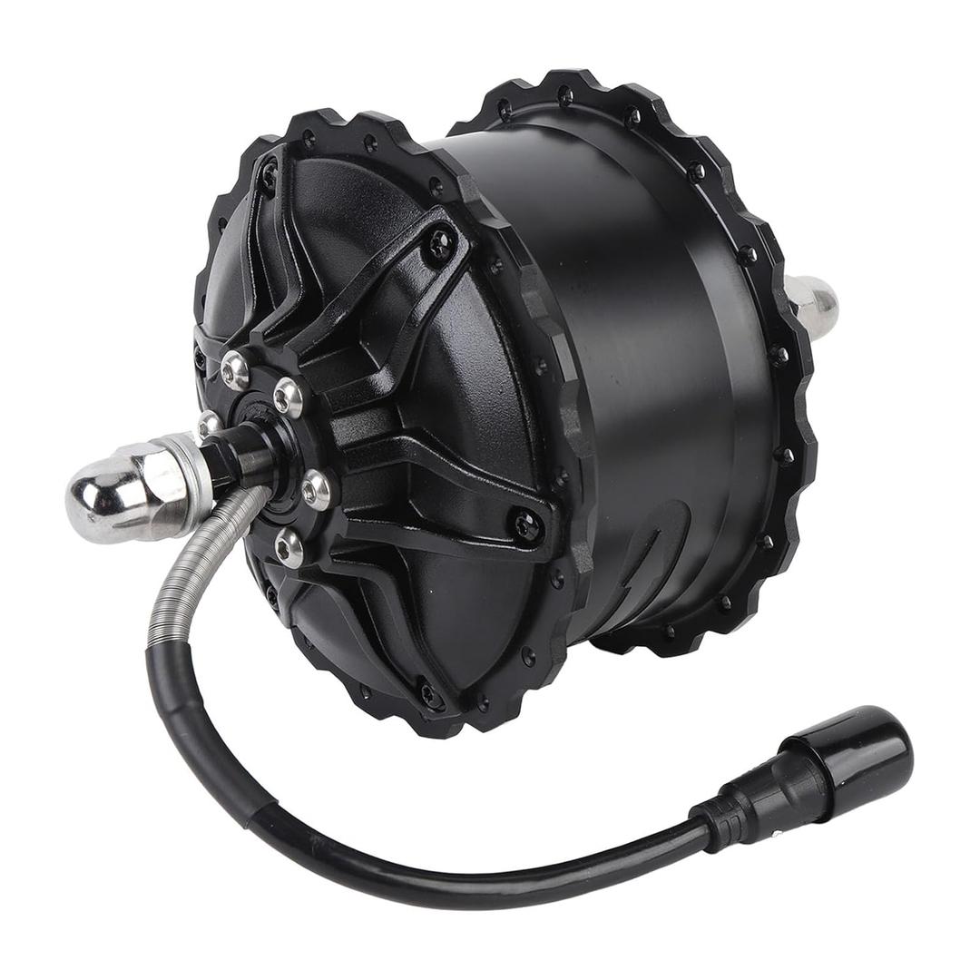 Alomejor Electric Bike Hub Motor, 1000W, 48V, Aluminum Alloy Rear Drive Motor for 20/24/26 Inch Wheels, IP65 Rainproof, Speed up to 55 km/h