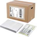 RyhamPaper Packing List Envelopes, Clear 6 x 9 Self Adhesive Shipping Labels Envelope Pouches (200 PCS)