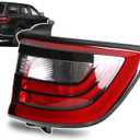 LED Tail Light Assembly Compatible with 2014-2023 Dodge Durango Right Passenger Side Taillight Replace 68155948AC