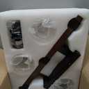 Bathroom Vanity Light Fixtures, Wooden Farmhouse Bathroom Lights Over Mirror Vintage Rustic Sconces Wall Lighting 3-Light Industrial Matte Black Vanity Light for Bathroom Bedroom Hallway Kitchen