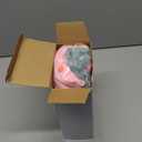 Ficerd 3 Pack Women's Mock Neck Shirts Short Sleeve Turtleneck Tops Slim Fitted Dressy Casual Tees Summer Basic Tshirts 2026(Haze Blue, Pink, Gray Green,Large)