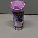 THERMOS FUNTAINER Water Bottle with Straw - 12 Ounce - Kids Stainless Steel Vacuum Insulated Water Bottle with Lid, Unicorn Blooms