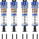 HAIBOXING 1/18 Aluminum Capped Oil Filled Shocks, RC Accessories Upgraded Spare Parts Apply for HAIBOXING 18858&18859&18868 RC car (M1882)