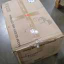 Storkcraft Premium Hoop Glider & Ottoman (White/Light Gray)  GREENGUARD Gold Certified Nursery Glider, Solid Wood Craftsmanship, Smooth-Gliding Nursery Chair and Ottoman, Award-Winning