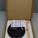 LE TAUCI Ceramic Slow Feed Dog Bowls, Elevated for Small and Medium Breed Dogs, Anti-Gulping Pet Feeding Dishes, Maze Purple, 1.5 Cups