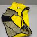 Mile High Life Dog Raincoat, Adjustable Waterproof Reflective Rain Jacket for Small Medium Large Dogs, Lightweight Breathable Pet Rain Coat with Leash Hole(Yellow,Medium Chest 26-32")