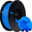 PLA 3D Printer Filament 1.75mm 1KG(2.2lbs), Jucoole, High Precision, Strong Toughness, Odorless, Better Flow, Moisture Proof 3D Printing PLA Filament, for FDM Printers (Blue)