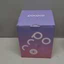 POCOCO Galaxy Star Projector for Bedroom with Replaceable Optical Film Discs, Home Planetarium Night Light Projector with High-Definition Soft Light for Relax, Study, and Meditate, Stress Relief Gifts (Blue Pink)