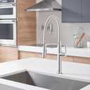 American Standard 4803350.002 Studio S Semi-Pro Kitchen Faucet with Pull-Out Sprayer Chrome