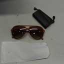 SOJOS Retro Polarized Aviator Sunglasses for Women Men Classic 70s Vintage Trendy Square Aviators SJ2174 (Brown Dark Tortoise/Brown)