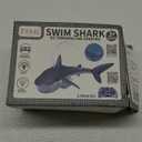 2.4Ghz Remote Control Shark Toys for Kids 3 4 5 6 7 Years Old, 1:18 Scale High Simulation Shark for Pool, Bath Toys for Toddlers, Electronic RC Sea Animal, Outdoor Water Gifts