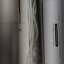 Haewon Vanity Desk with LED Mirror and 3 Light Modes, Makeup Vanity Table with Power Outlet, 4 Drawers and Hidden Storage Chair for Bedroom, White