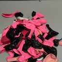 Soccer Party Balloon Garland Arch Kit, Black Hot Pink Decorations With Foil Balloon for Women Girls Kids Birthday Sports Theme, Football Party Decor Supplies