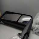 For 2018-2024 Freightliner Cascadia Door Mirror Assembly with Chrome Back Cover Heated Defrost Motorized Left Driver Side LH