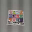 Outus 24 Pieces Monthly Tabs for Planner Adhesive Monthly Planner Tabs Stickers Colorful Neutral Metallic Stickers Designer Accessories Decorative Adhesive Index for Office Study