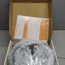 Heated Cat Bed Indoor  31.5'' Cozy Warming Donut Cat Tunnel Bed with Timer & Temp Adjustable, Removable Waterproof Electric Heating pad, Play & Rest in One, Treat Your Kitty to Warmth & Fun