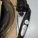 Comfort Zone Oscillating Pedestal Fan with Remote Control, Stand Fan, 18 inch, 3 Speed, Adjustable Height & Tilt, & Timer, Auto Shutoff, Ideal for Home, Bedroom & Office, Airflow 17 ft/sec, CZST181RBK